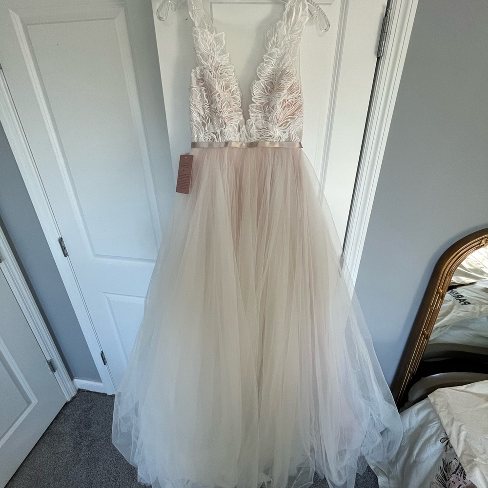 BHLDN lange dress